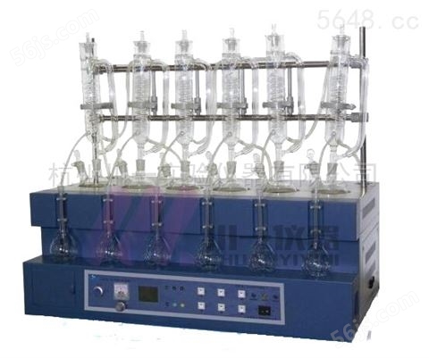 水循环一体化蒸馏仪CYZL-6C挥发酚蒸馏器