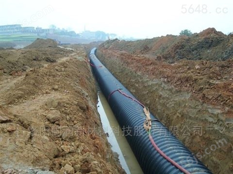 郑州1300PE波纹管厂家，小区排水管道