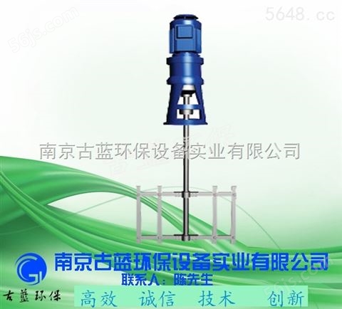 南京古蓝框式搅拌机 摆线针轮加药搅拌器