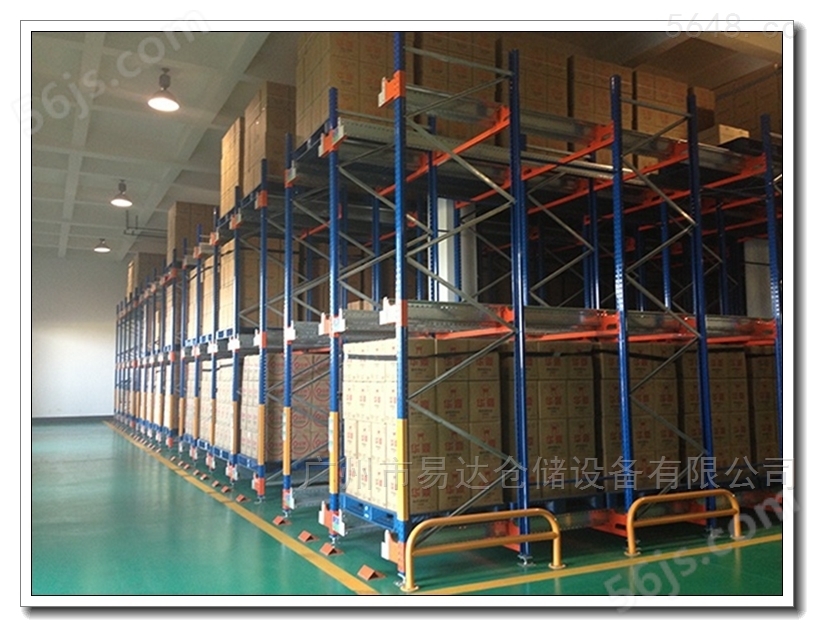 易达广州仓储设备*贯通式 通廊式货架